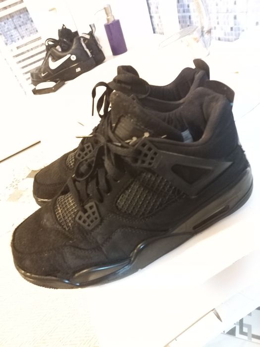 Jordan 4 black cat in stare buna