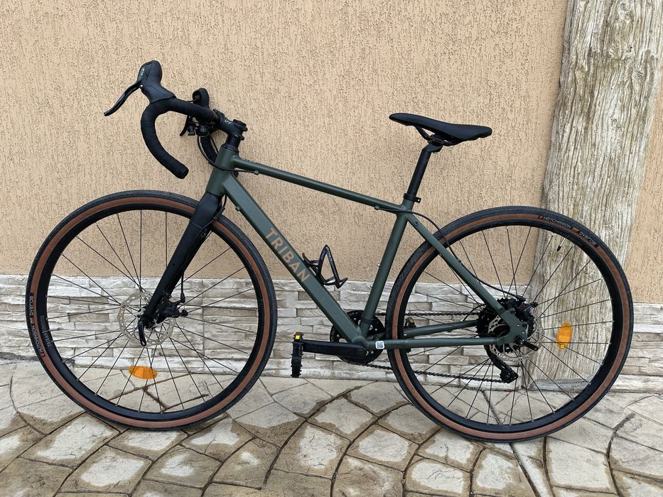 Дамски Gravel велосипед TRIBAN 120 GRVL