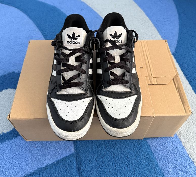 Adidas Forum Alb si Negru