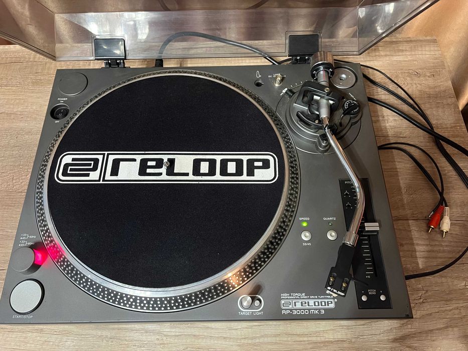 Reloop RP-3000 MK3 pick up, High Torque, Profesional Direct Drive , ac Stanton 500