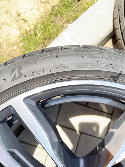 BMW Джанти style 704m с нови гуми БМВ BRIDGESTONE TURANZA 19