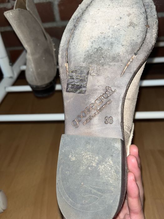 Ghete/botine Goosecraft, piele naturală