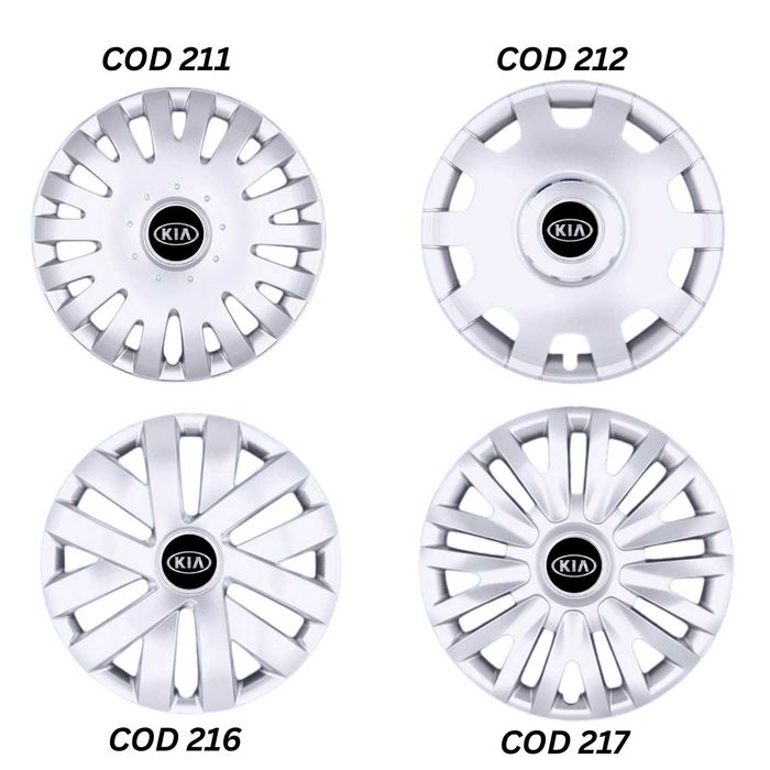 Capace roti R14 Kia diverse modele, pentru jante de tabla