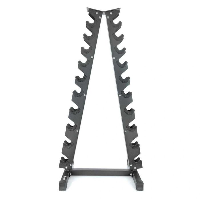 Стойка за Гири - 10 чифта Поставка за Дъмбели, Стелаж за Гири