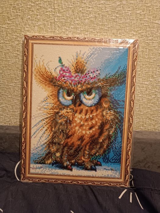 Алмазная картина на холсте