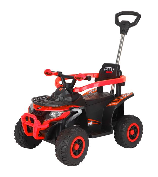 ATV electric cu maner 4 in 1, Kinderauto BJEJ916 35W 6V, RC #RED