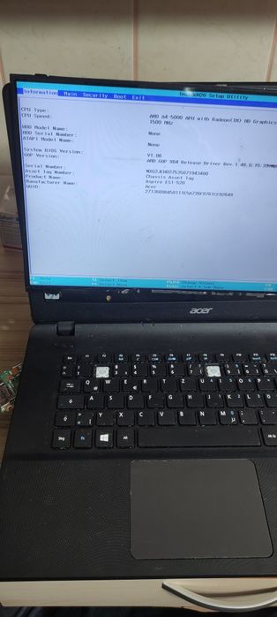 Placa de baza Acer Aspire ES1-520 ES1 - Amd A4-5000 - Testata