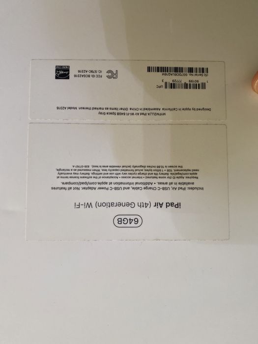 Ipad Air 4th gen. 64Гб