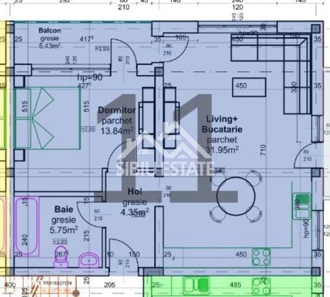 Apartament 2 camere Selimbar NOU