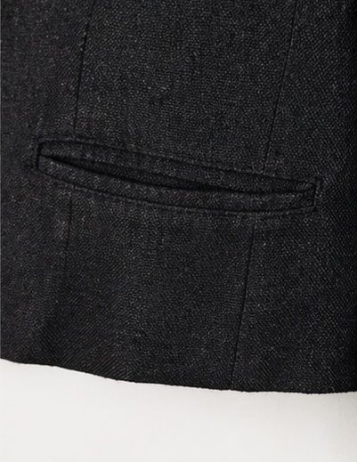 Sacou din In cu broderie de mână