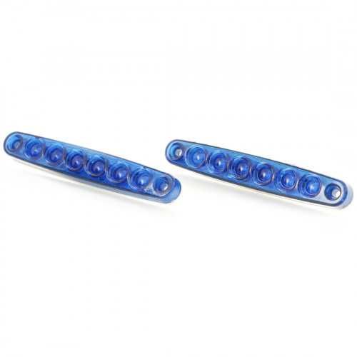 1бр. лед LED габарити за камион с 6 SMD диода 12-24V , 5 цвята