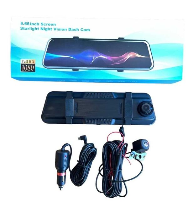 Видеорегистратор D12A в огледало за обратно виждане!