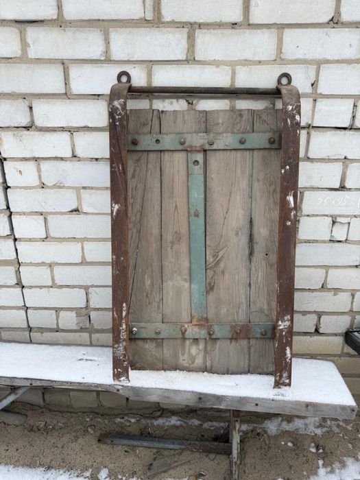 Санки деревянные