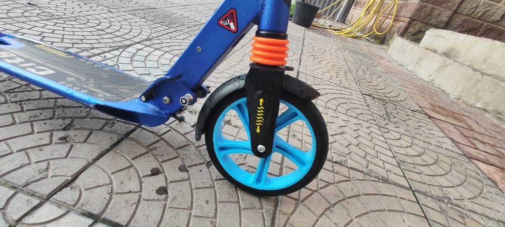 Самокат city riding б/у