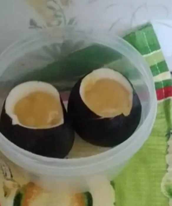 Редька чёрная с огорода