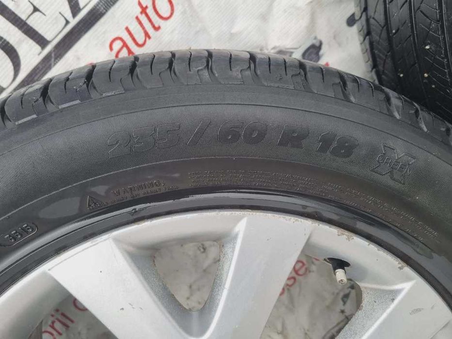 Jante aliaj 9965047580 18x7½J ET50 5x114.3 cu anvelope bonus 235/60 R18 Peugeot Mazda Kia Hyundai Jeep Mitsubishi