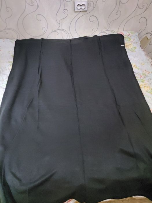 Плед чёрный новый