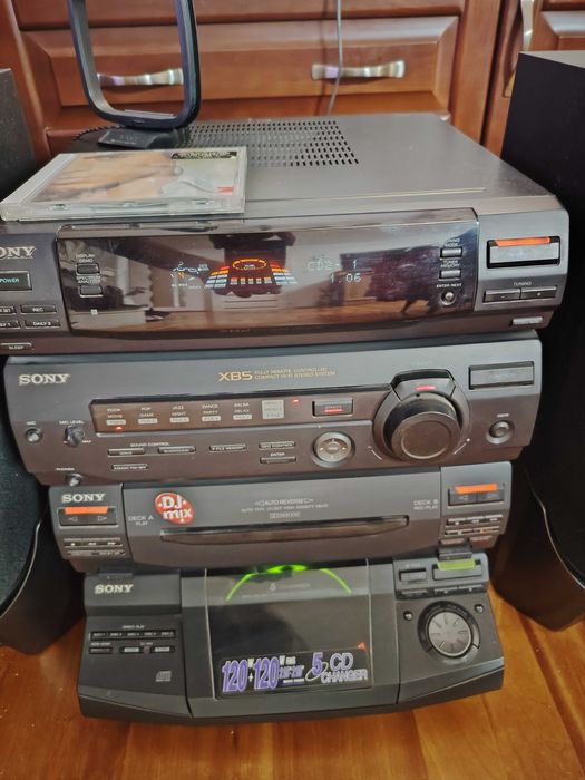 Музикална стерео система Sony HCD - XB5