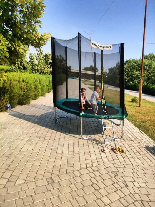 Каркасный батуте  диаметр 244 (8 фут) БЕСПЛАТНО Доставка и установка