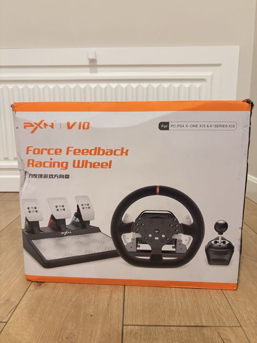 PXN V10 игровой руль с отдачей