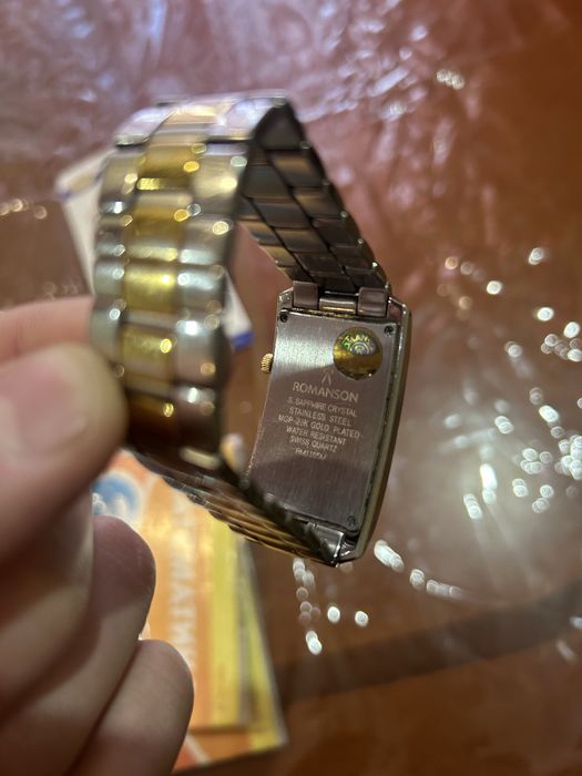 Продать часы романсон позолота