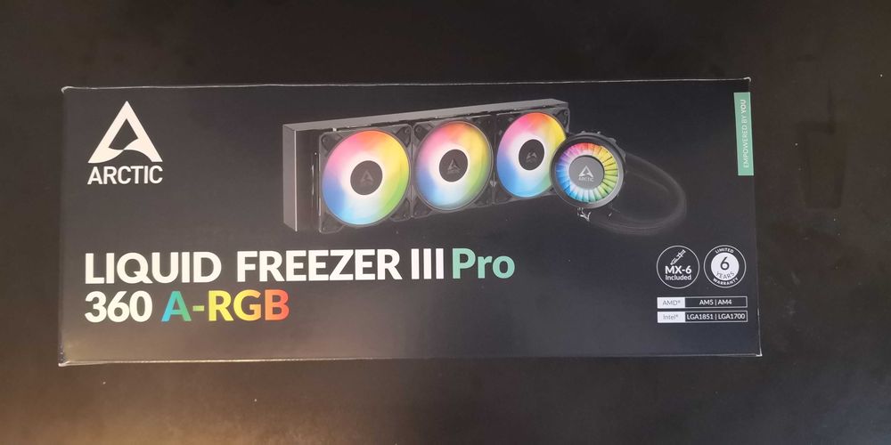 Cooler CPU ARCTIC Liquid Freezer III Pro 360 A-RGB