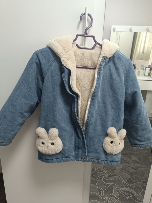 Джинсовая куртка для девочки
