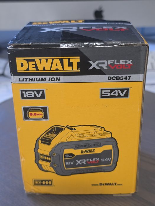 Acumulator DEWALT XR FlexVolt 9Ah, nou, sigilat