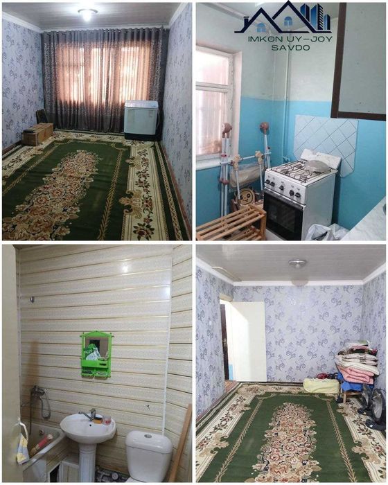 Квартира 1 хоналик сотилади
