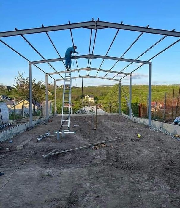 Vând hale metalice ne deplasăm în toată țara acceptăm și variante aut