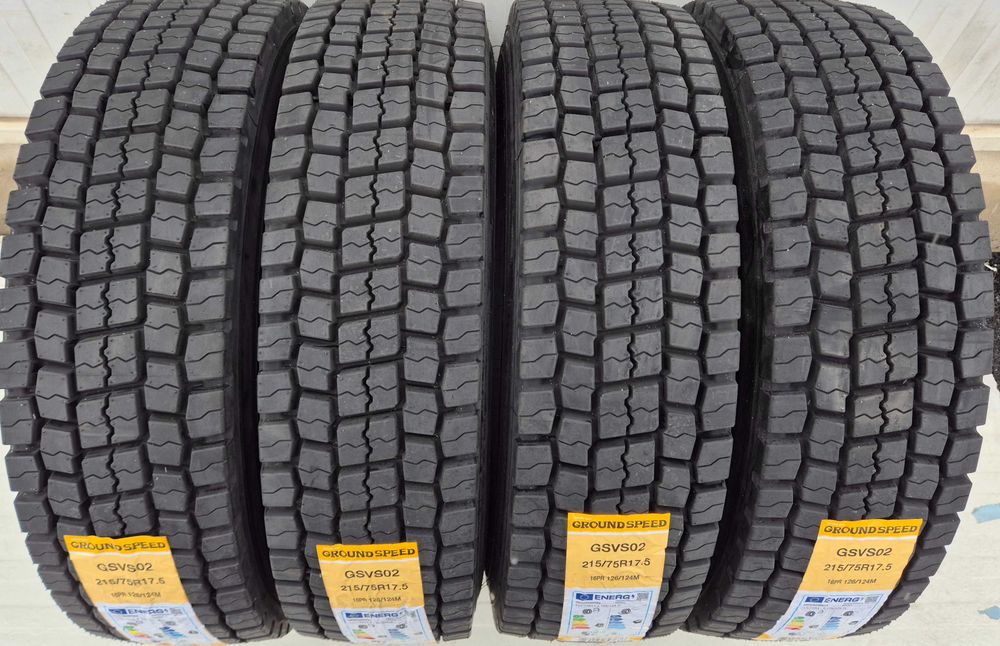 215/75 R17.5, 126M, GROUNDSPEED GSVS02 16PR, Anvelope tractiune M+S