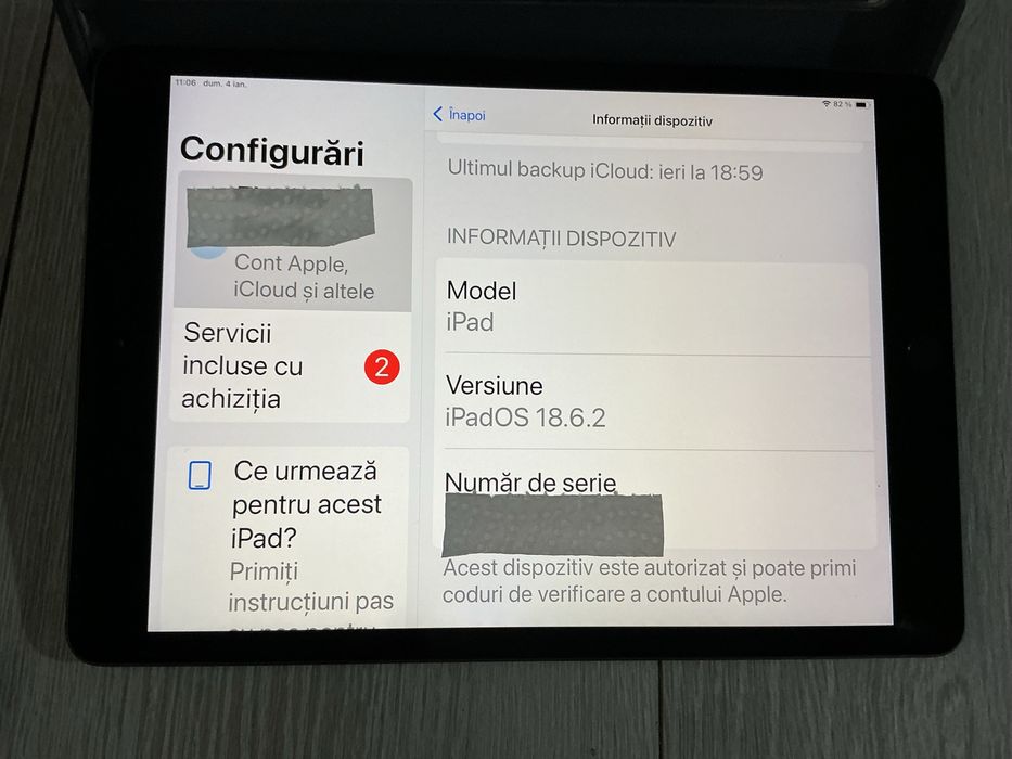 Apple iPad 8 10.2" 32GB Wi-Fi Space Grey