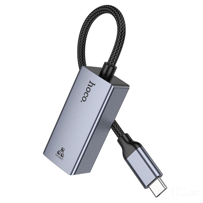 Адаптер Type-C на RJ45 Hoco UA37