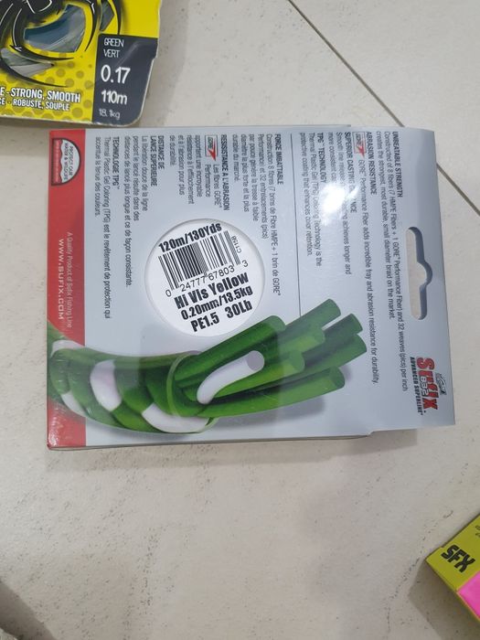 Fir textil pescuit(sufix,spiderwire,pontoon 21)