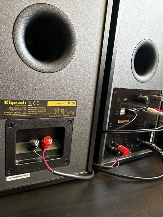Klipsch R-51PM Boxe active Hi-Fi 120W RMS bluetooth, digital, analog