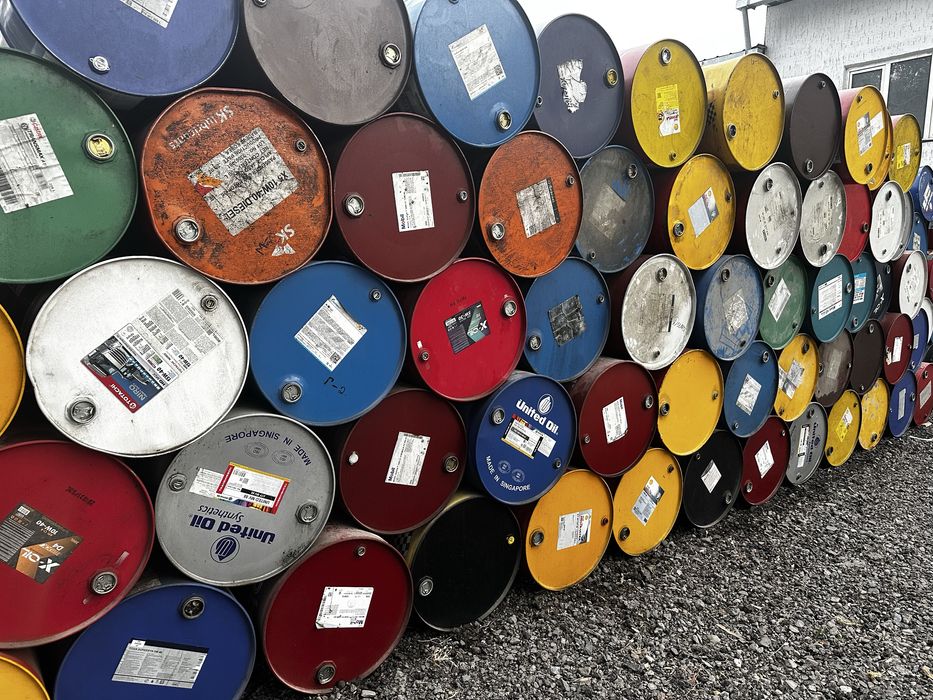 Бочки металические 200л