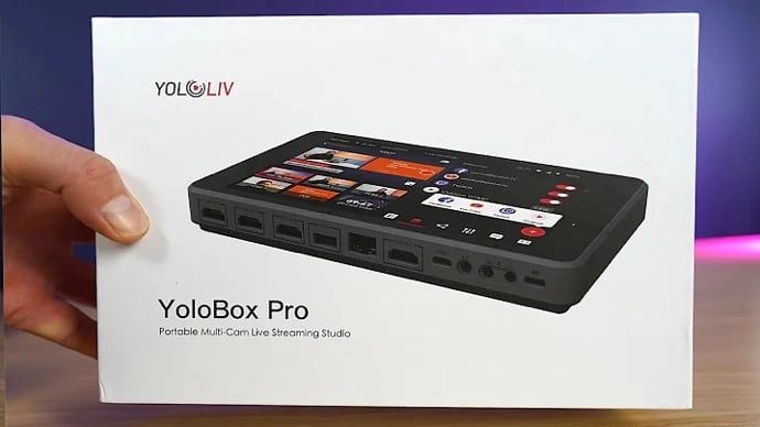 YoloBox Pro Multi-Cam Live Streaming