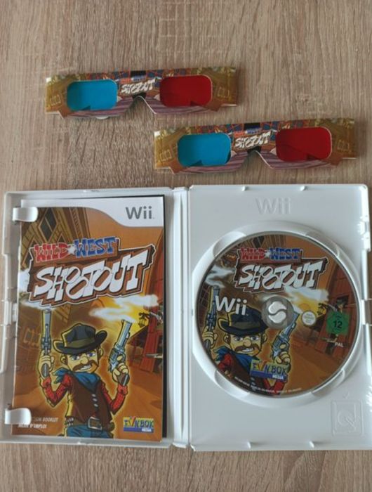 Joc Nintendo Wii Wild West Shootout. NOU