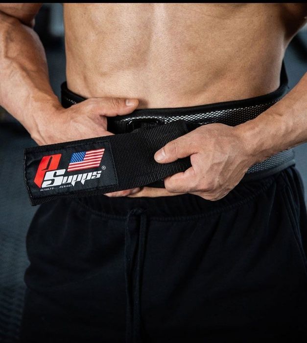 Тяжелоатлетический спортивный пояс ремень для зала