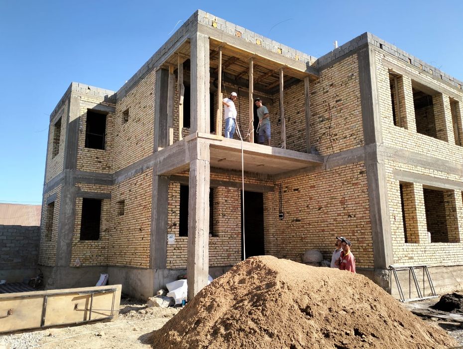 Строительны бригада бар