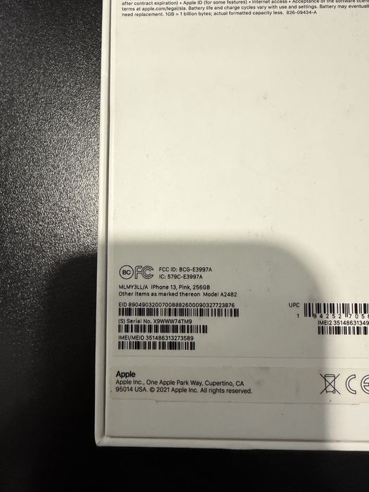 Apple iPhone 13/256Gb