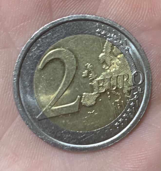 Moneda 2 euro Italia Roma rara !
