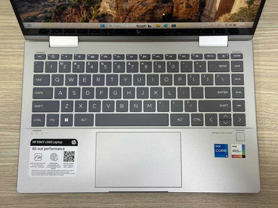 Идеальный ноутбук для учебы и работы, HP envy x360