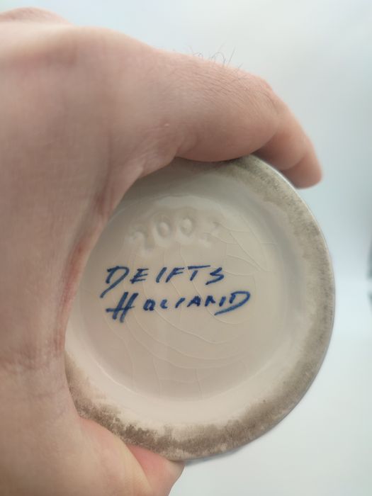 Кана делфт, Delfts - Винтидж Холандия