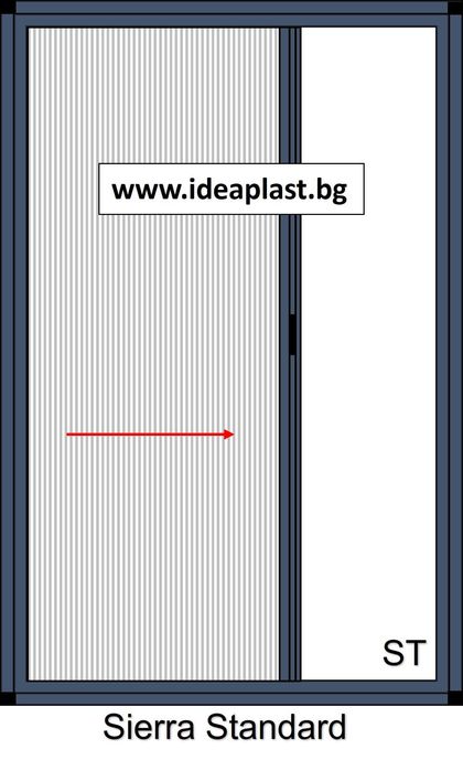 Комарници плисе / комарник хармоника. Производство и монтаж