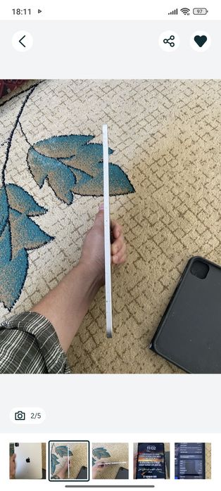 iPad pro m2 128gb  ашылмаған Қулсарыда тұр