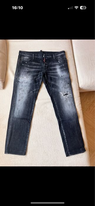 Jeans DSQUARED2 negri barbati