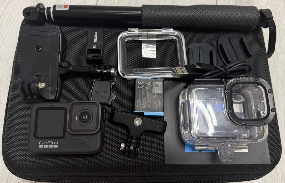 Gopro hero 9 black stare perfecta cu accesorii