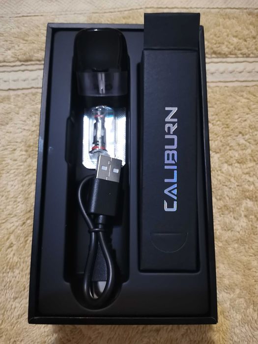 Kit Uwell Caliburn X Pod System - Argintiu Elegant *NOU* Sigilat
