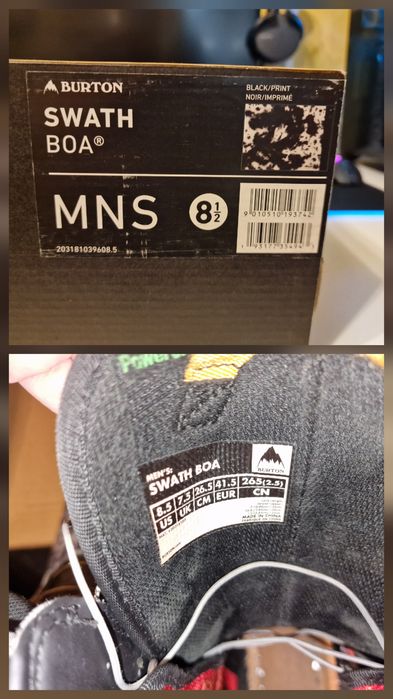 Boots Burton Swath Double BOA 41,5